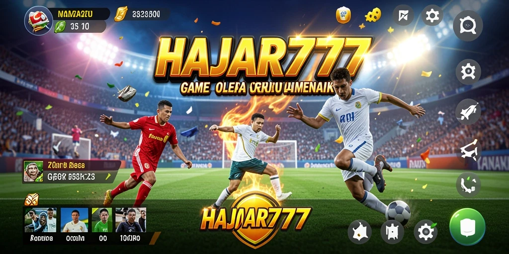 Tampilan menarik dari gameplay HAJAR777 yang menampilkan aksi olahraga.