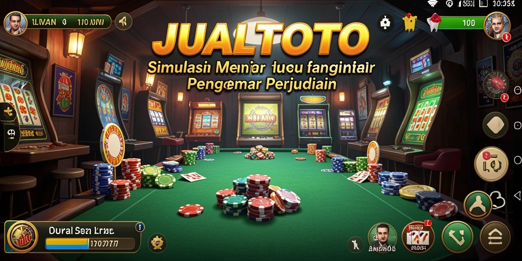 Tampilan gameplay JUALTOTO yang menegangkan dan interaktif.