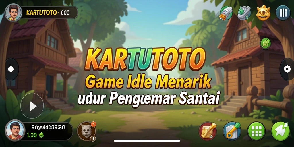 Screenshot KARTUTOTO menampilkan gameplay Idle yang seru.